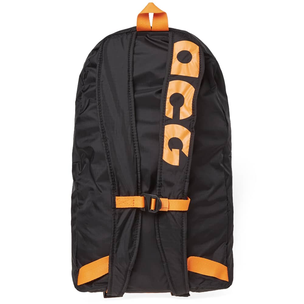 Nike ACG NSW Packable Backpack Black & Bright Mandarin END. (ES)
