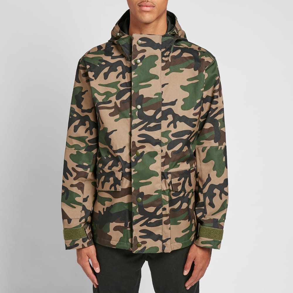 Stussy Shell Hooded Jacket Camo | END. (UK)