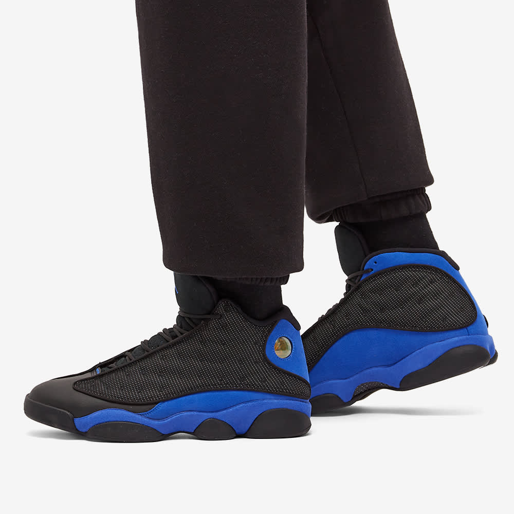 mens jordan retro 13 black and white