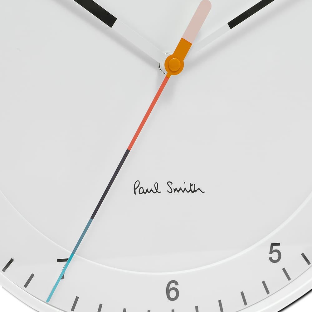 Braun x Paul Smith Wall Clock White END.
