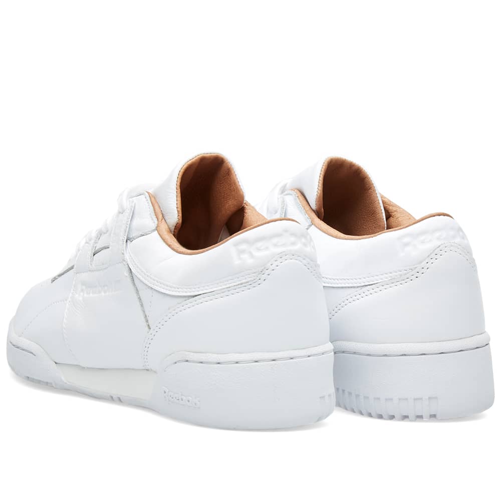 reebok workout low white