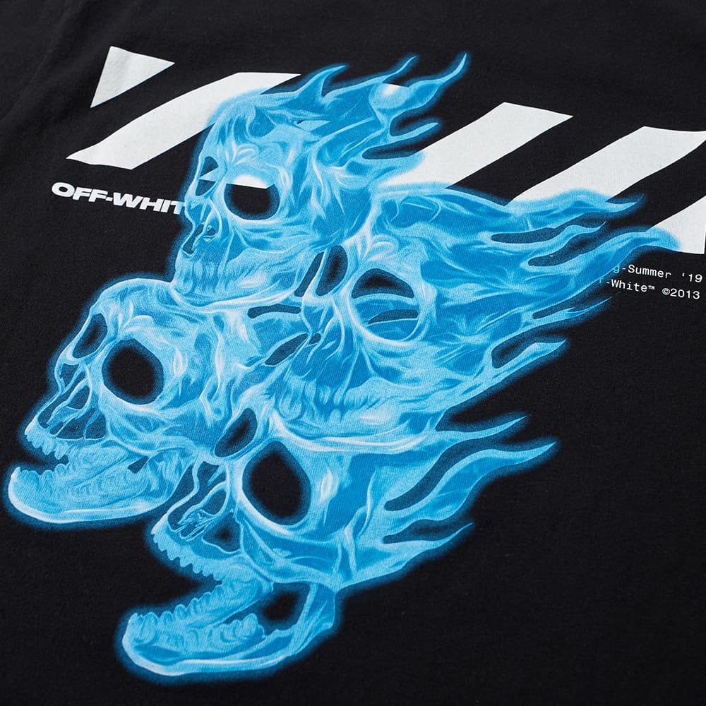 off white skull hoodie