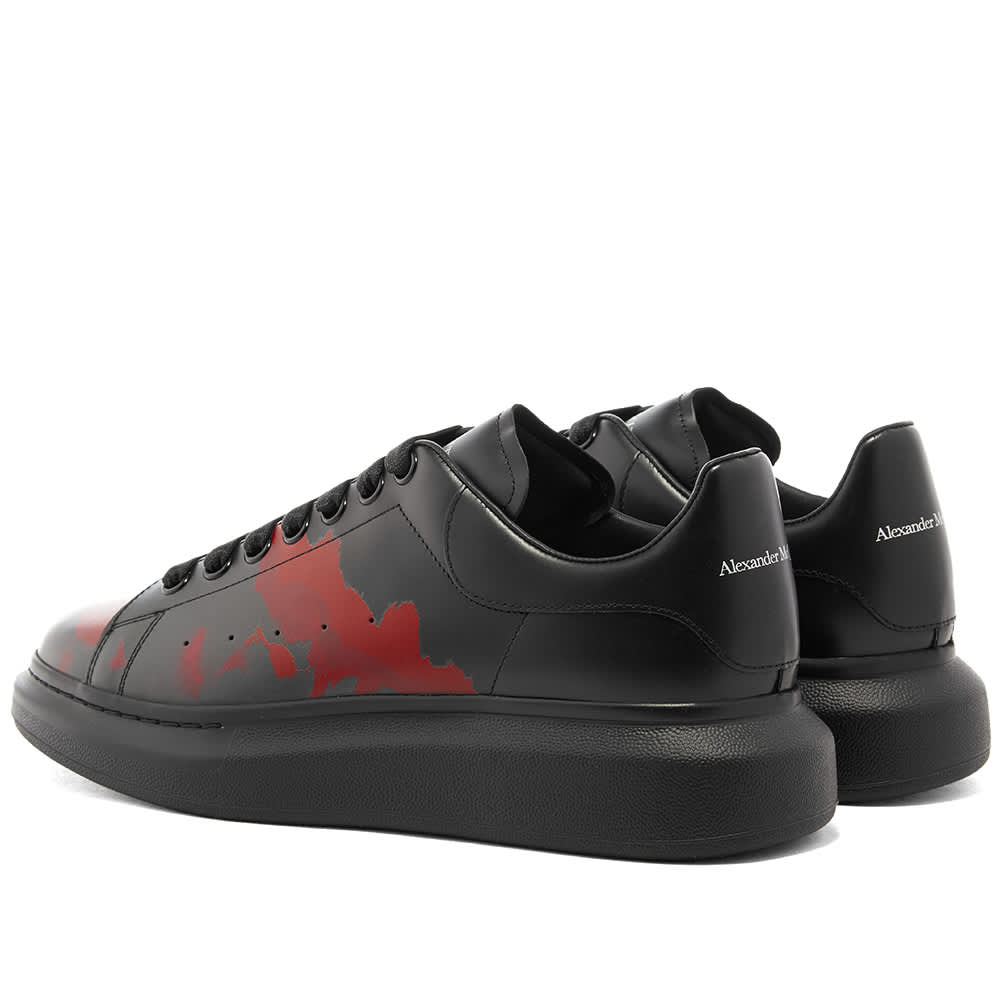 alexander mcqueen paint shoes