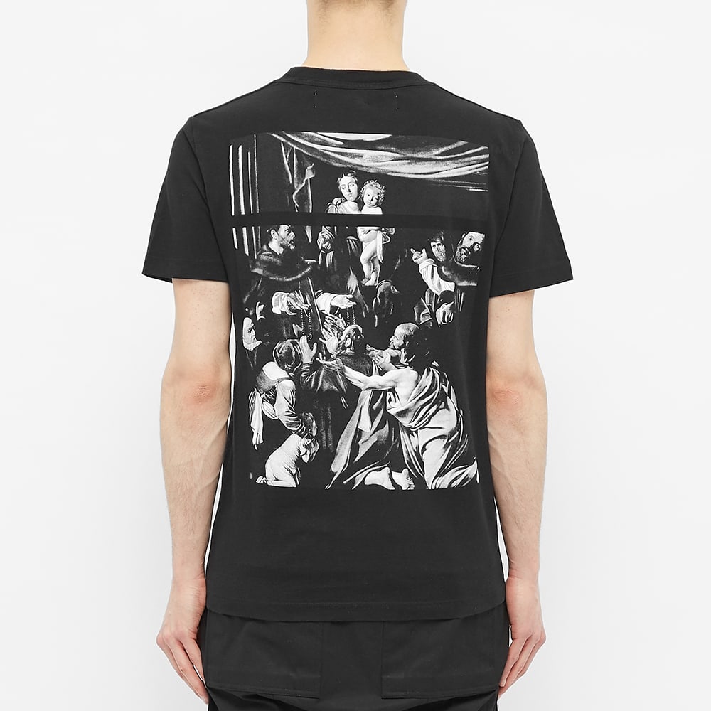 off white caravaggio square tee