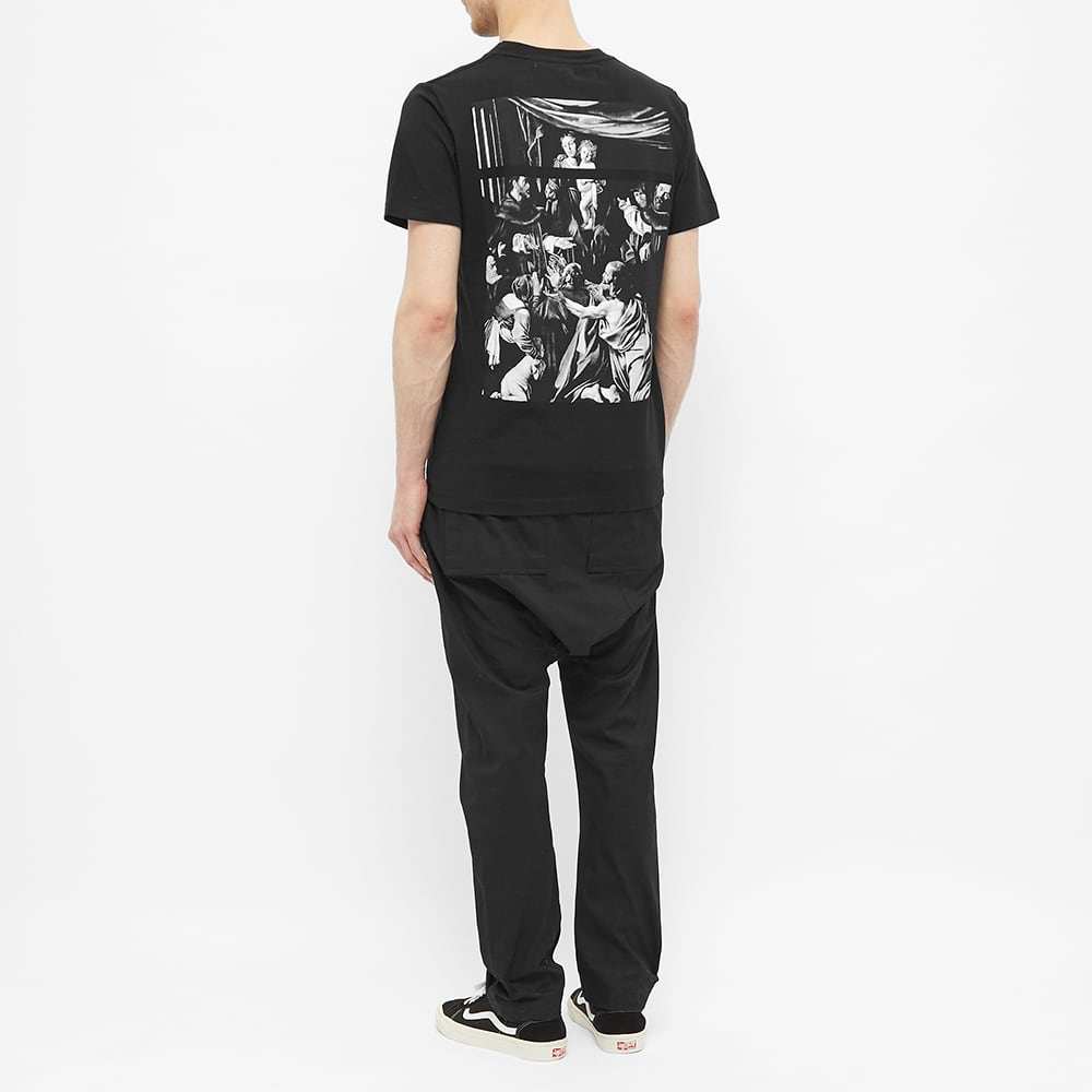 off white caravaggio square tee