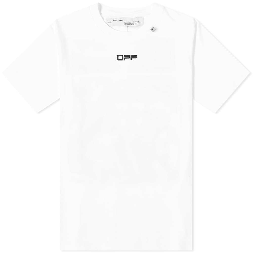 off white caravaggio square tee