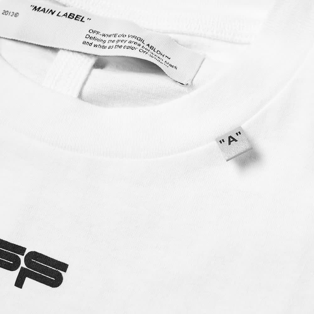 off white caravaggio square tee