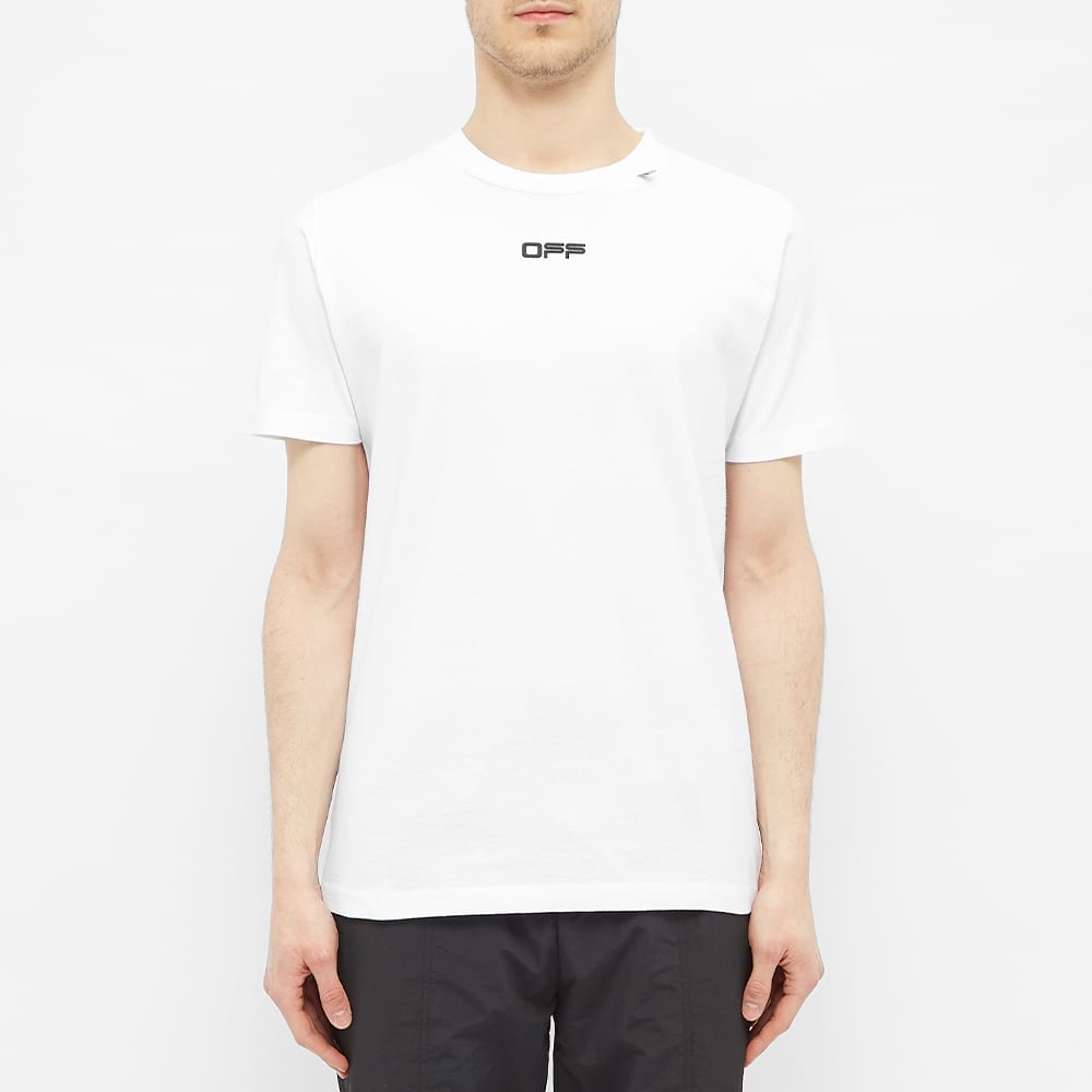 off white caravaggio square tee
