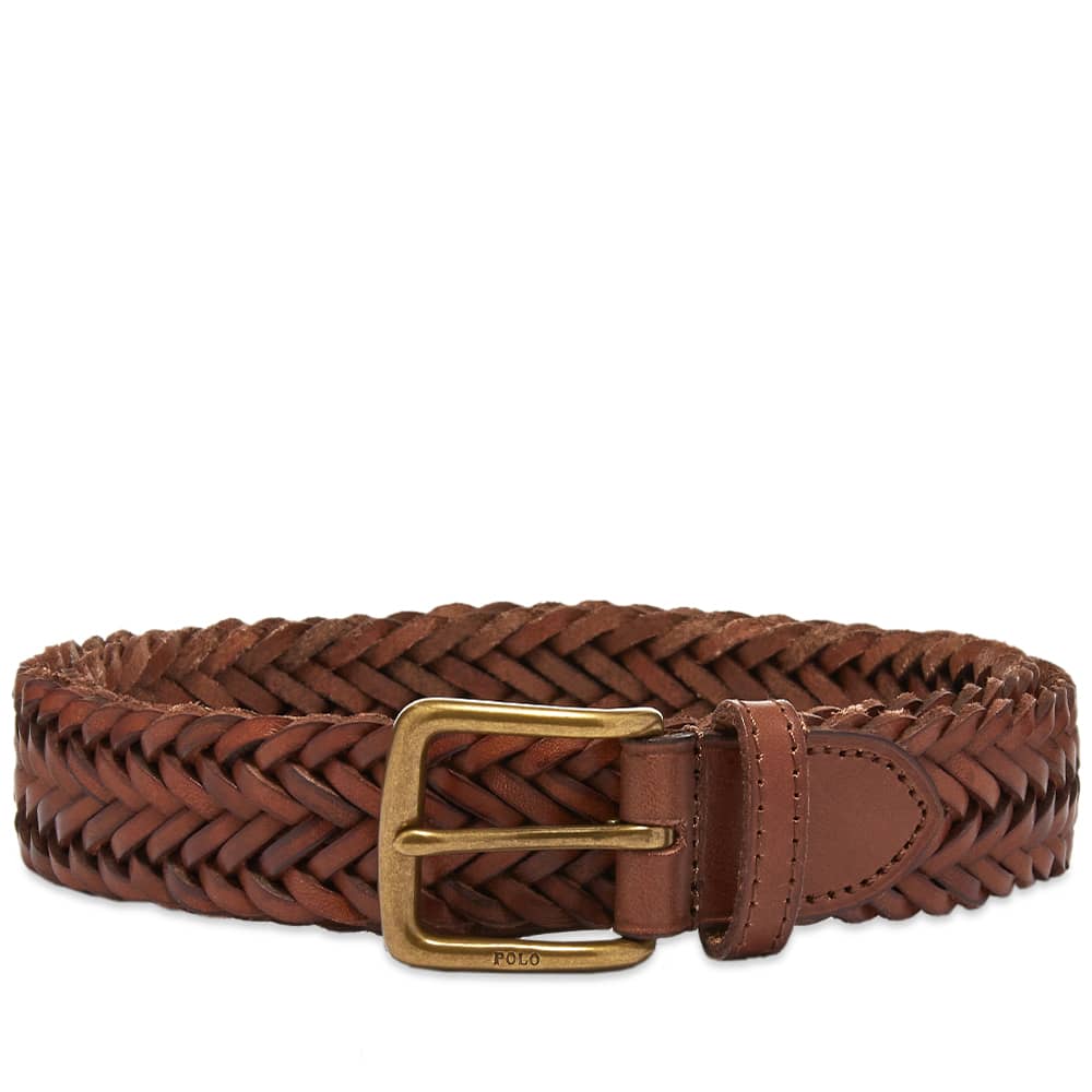 ralph lauren woven belt