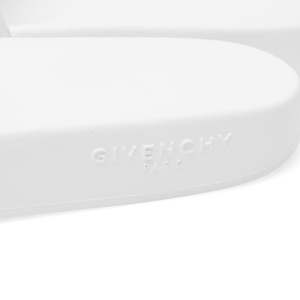 Givenchy Logo Slide White & Black END. (US)