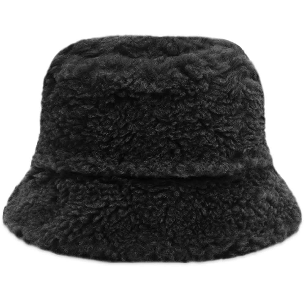 Max Mara Fiduci Teddy Bucket Hat Black | END. (US)