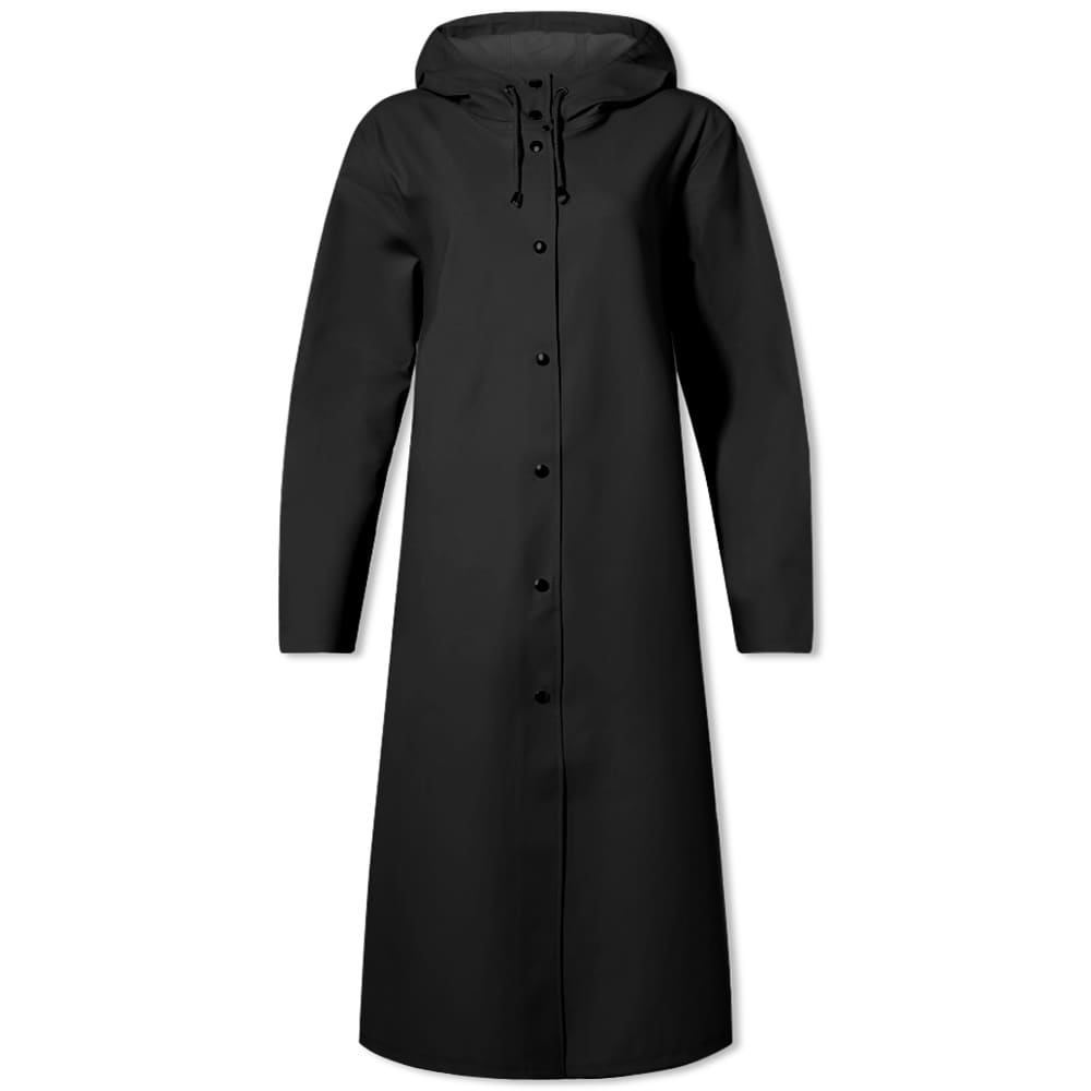 Stutterheim Moseback Long Rain Coat Black END. (US)