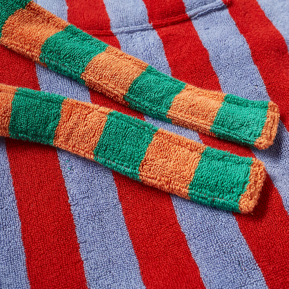 Dusen Dusen Bathrobe Blue & Red Stripe END. (US)