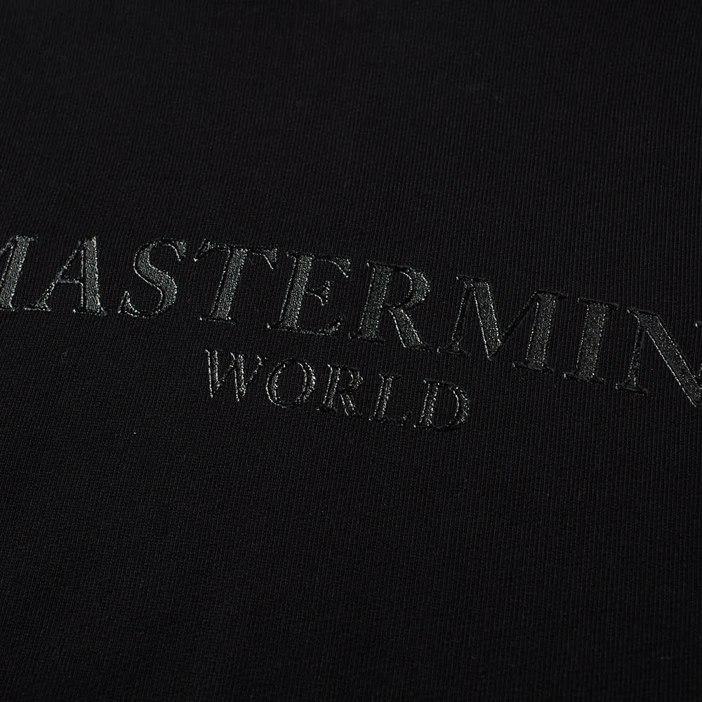 MASTERMIND WORLD Rubber Print Logo Hoody Black END. (SG)