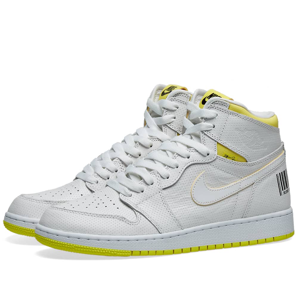 jordan 1 high yellow and white