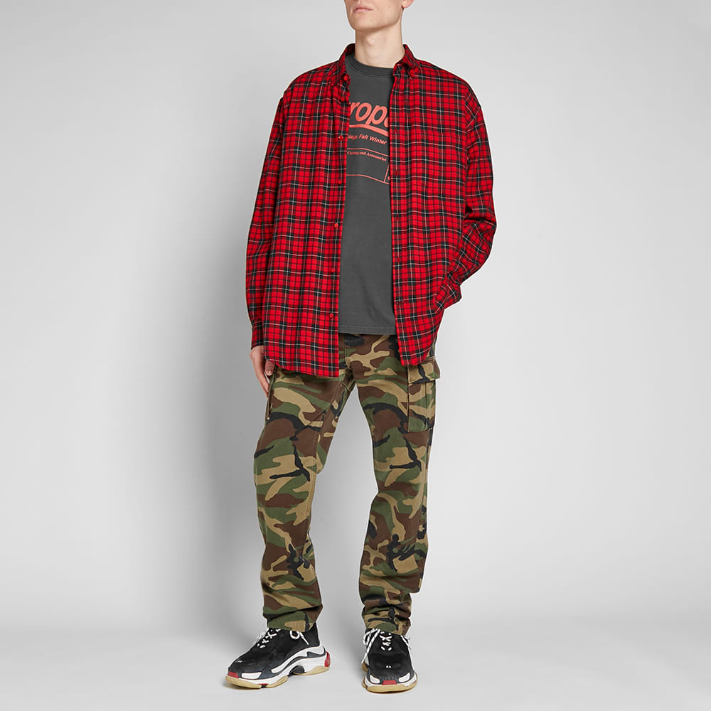 Balenciaga Slim Camo Cargo Pant Khaki END. (UK)