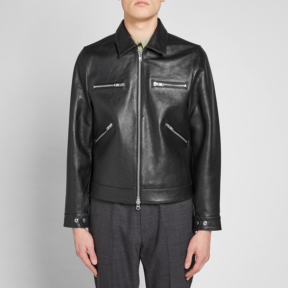 MKI Leather Rider Jacket Black END. (US)