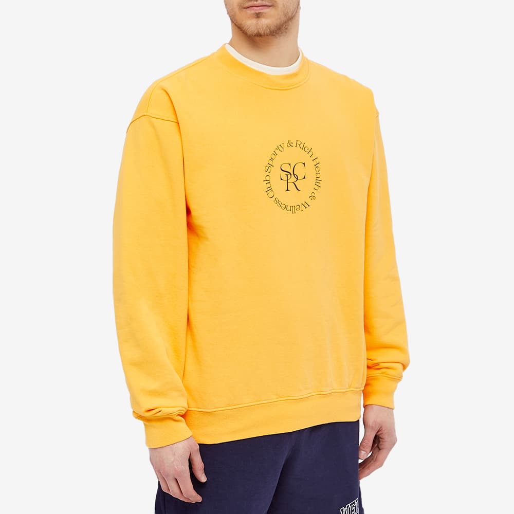 Sporty & Rich Srhwc Crew Sweat & Black END.