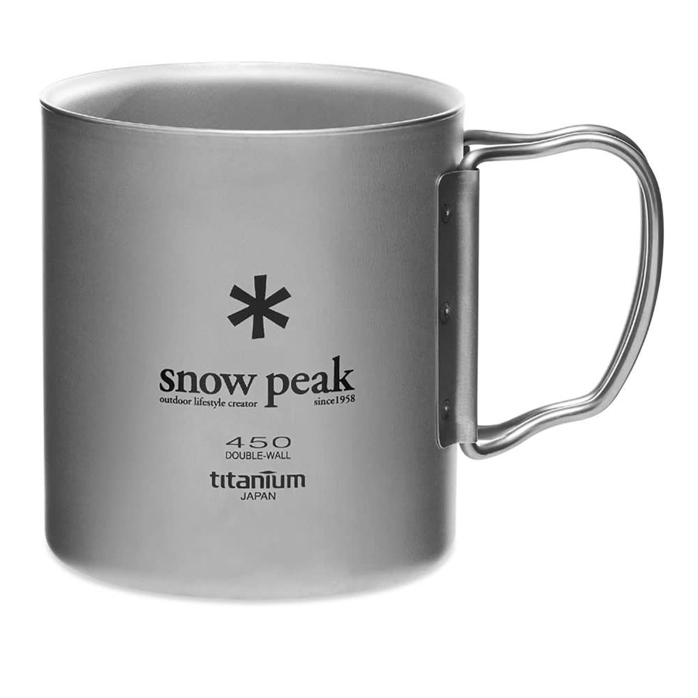 Snow Peak Titanium Double Wall Cup 450ml END. (TW)