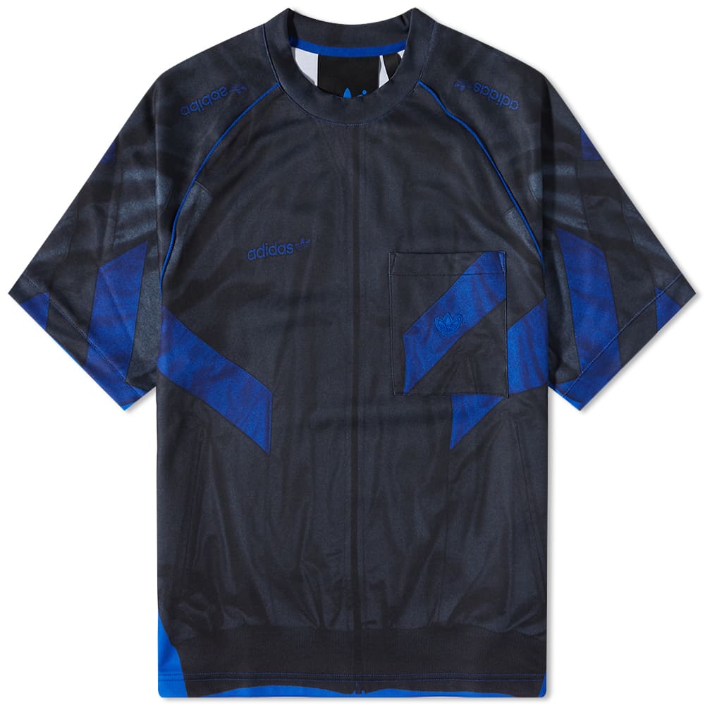 Adidas Blue Version Poly Soccer Jersey Power Blue END. (JP)
