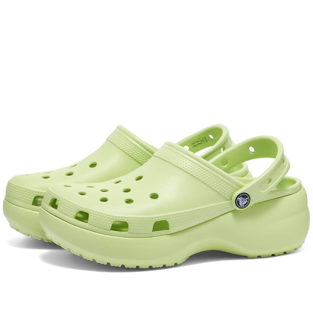 Crocs Classic Platform Clog W Celery END. (ES)
