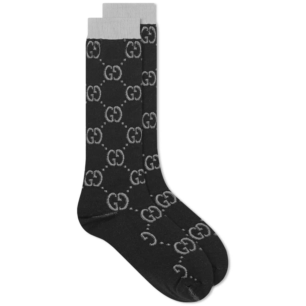 Gucci GG Sock Black Grey END. (US)
