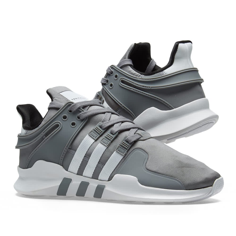 Adidas EQT Support ADV Grey, White & Core Black | END. (KR)