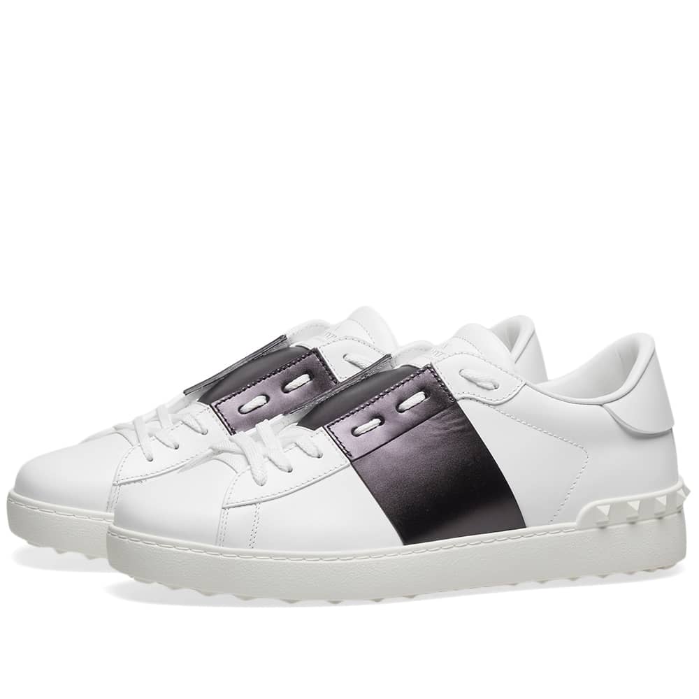 valentino metallic sneakers