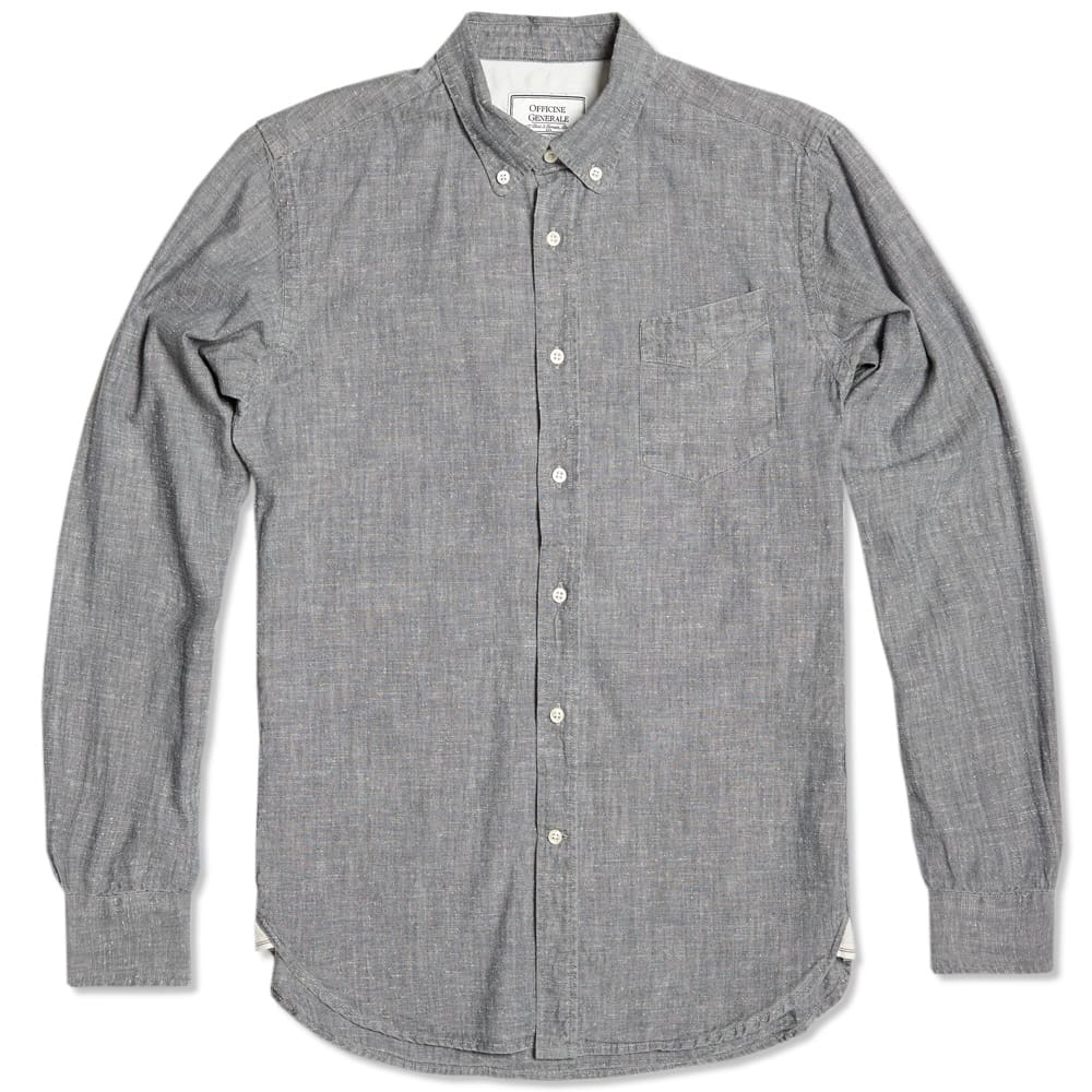 officine generale chambray shirt