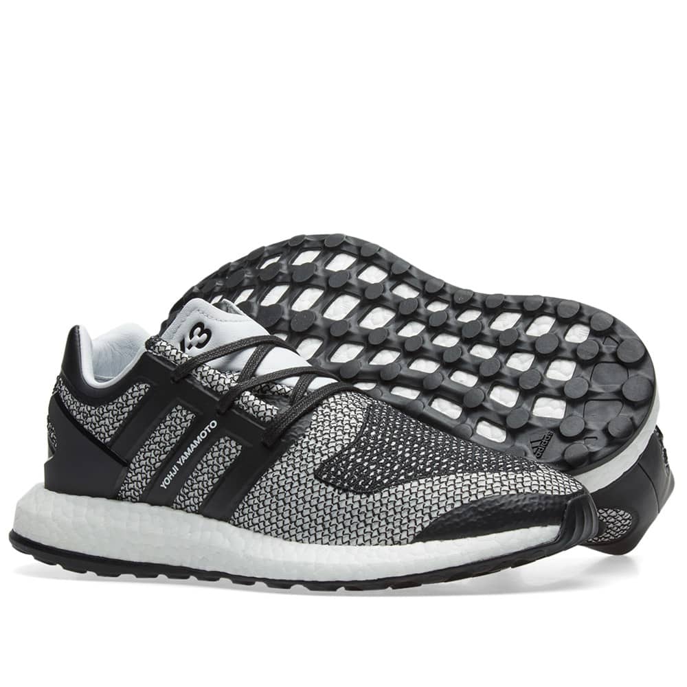 y3 pure boost triple white