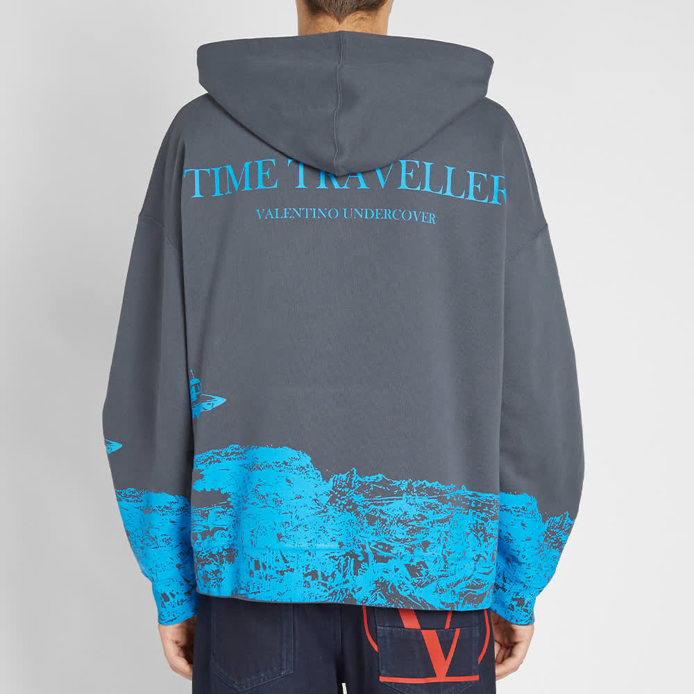 Valentino x Undercover Time Traveller Hoody Grey & Blue END. (Global)