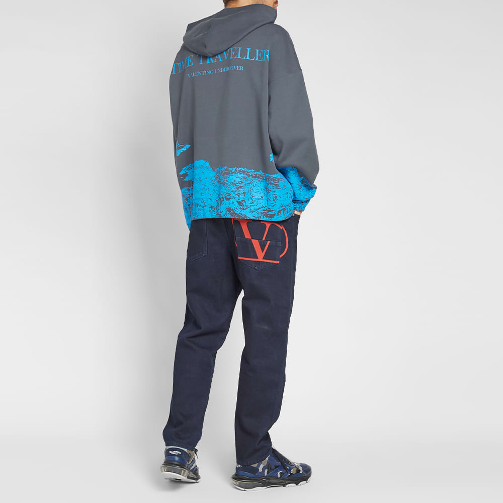 Valentino x Undercover Time Traveller Hoody Grey & Blue END. (Global)