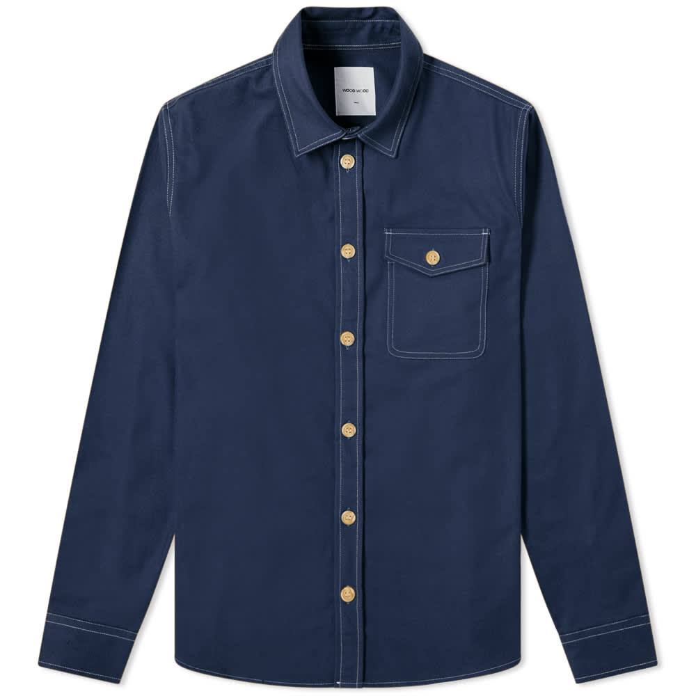 wood wood overshirt