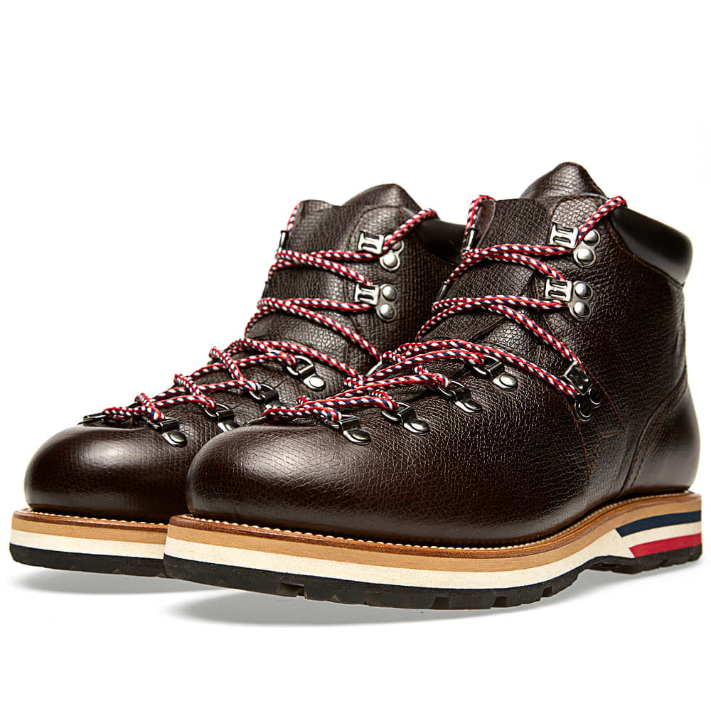 moncler matterhorn tumbled leather boots