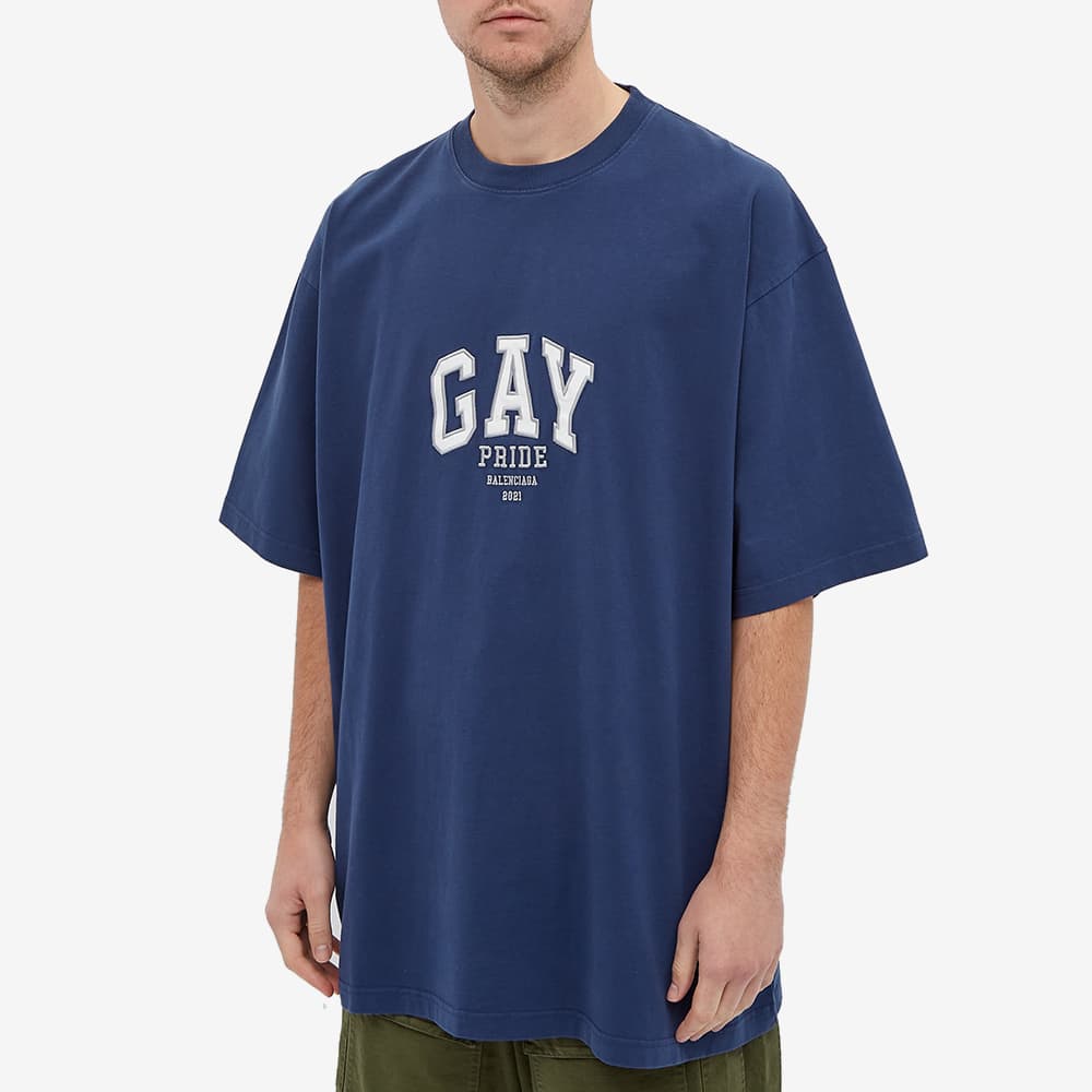 gay pride balenciaga shirt