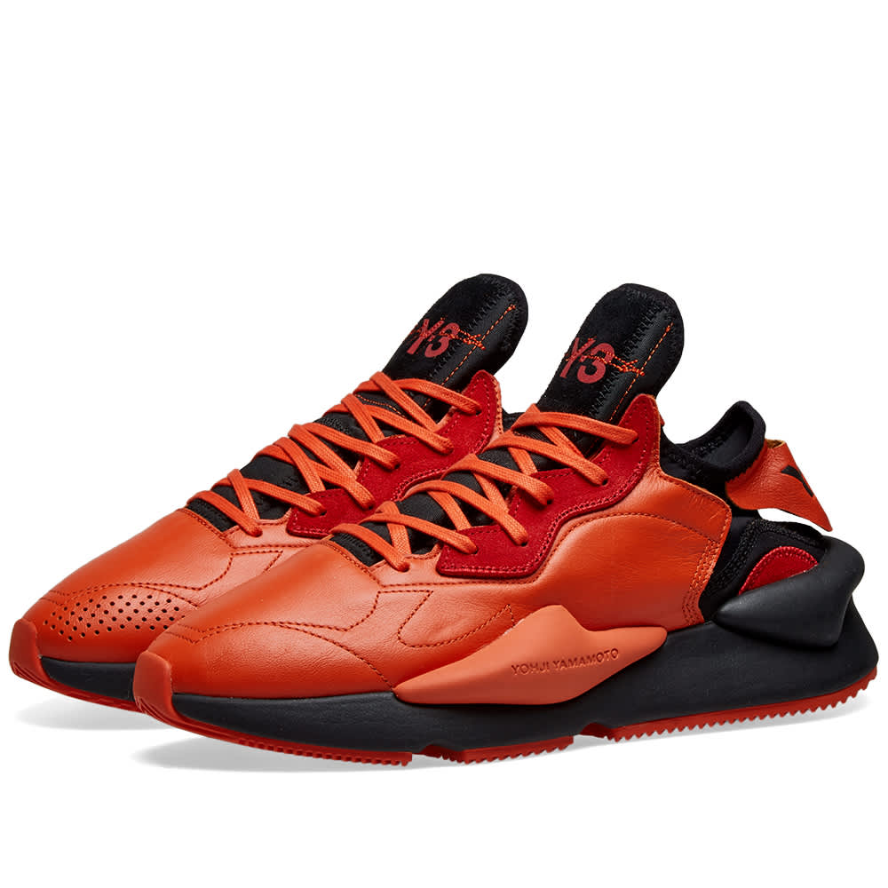 Y-3 Kaiwa Icon Orange, Black & White | END. (Europe)