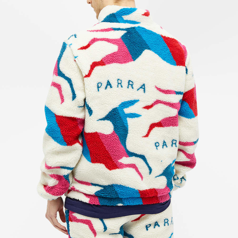 Parra jumping foxes sherpa fleece pullover clearance