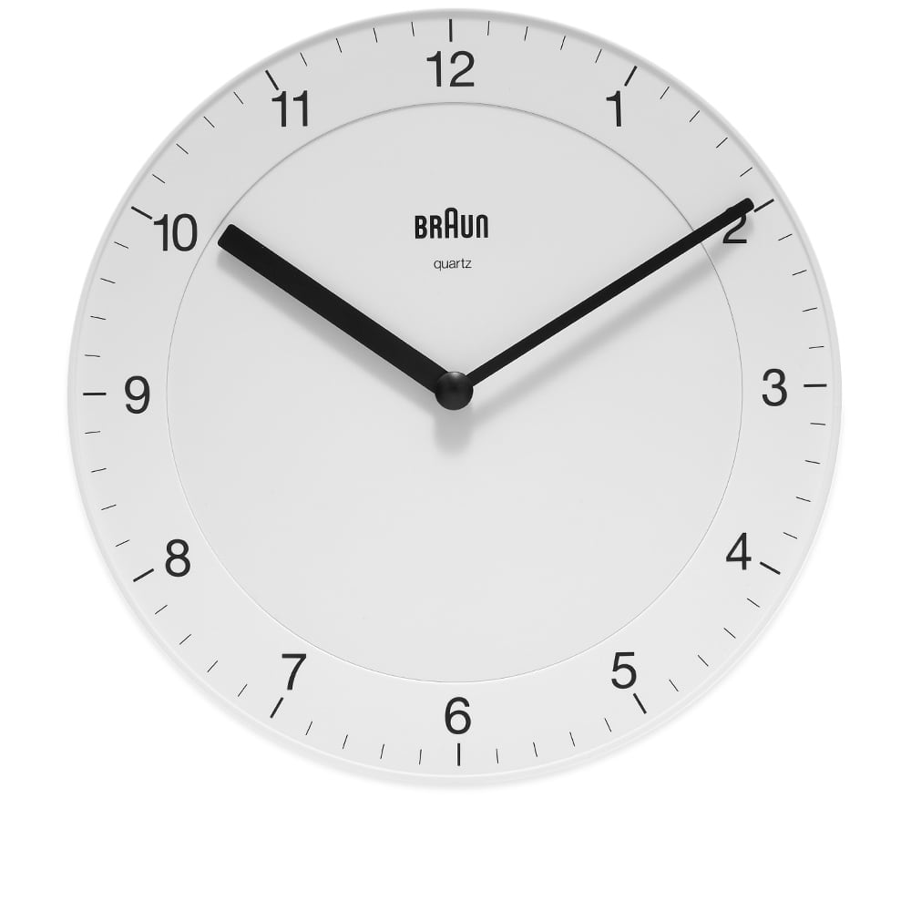 Braun BC06 Wall Clock White END. (Global)