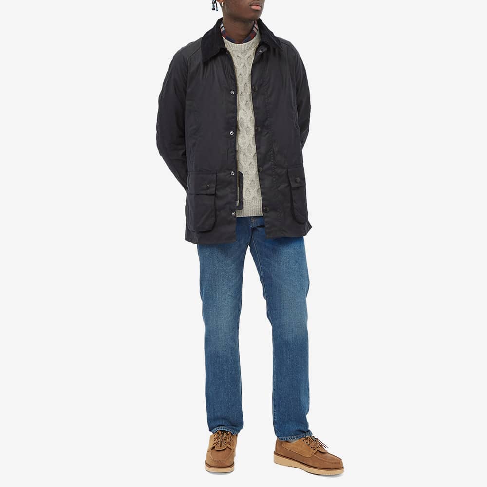 Barbour Ashby Wax Jacket Navy END. (US)