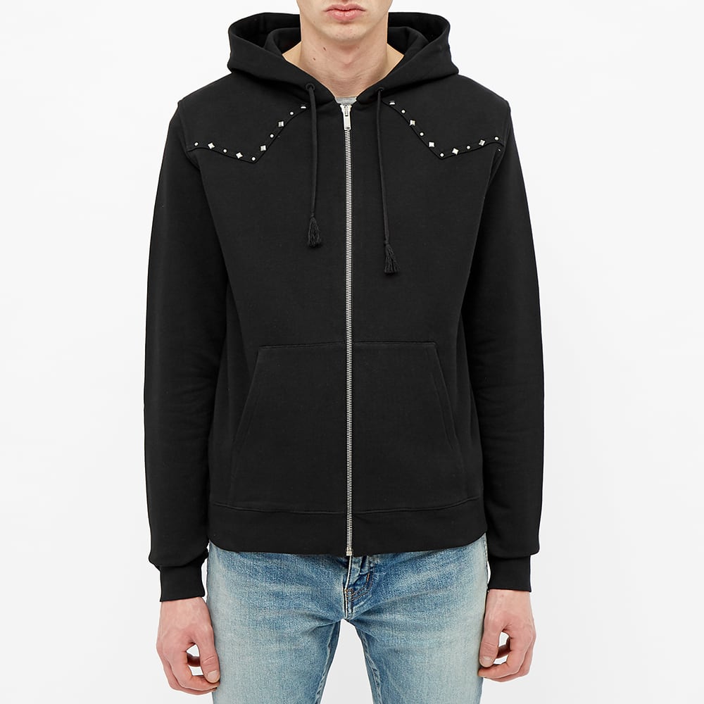 Saint laurent zipped hoodie Clearance