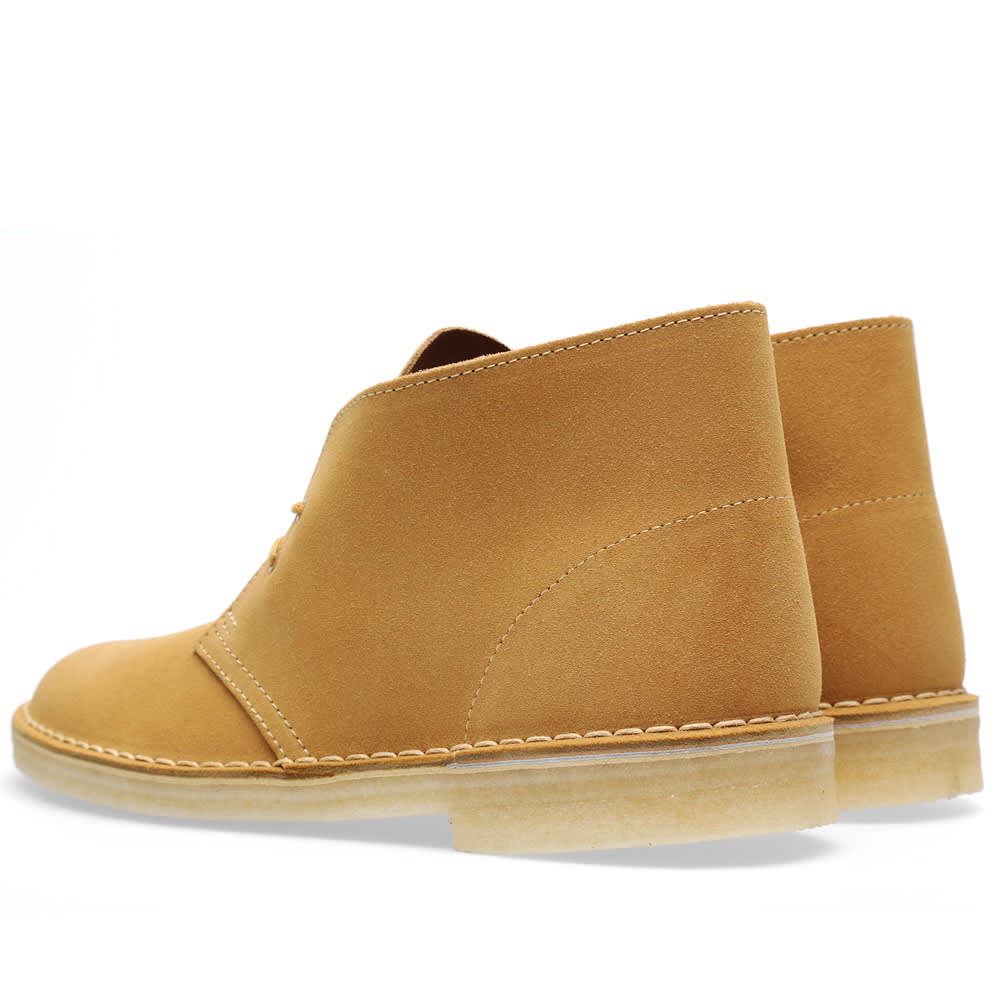 clarks wheat suede
