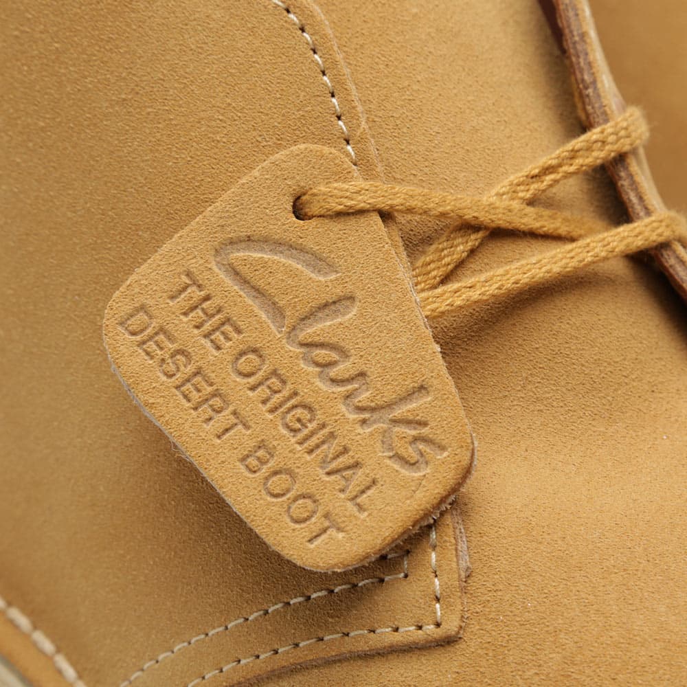 clarks wheat suede