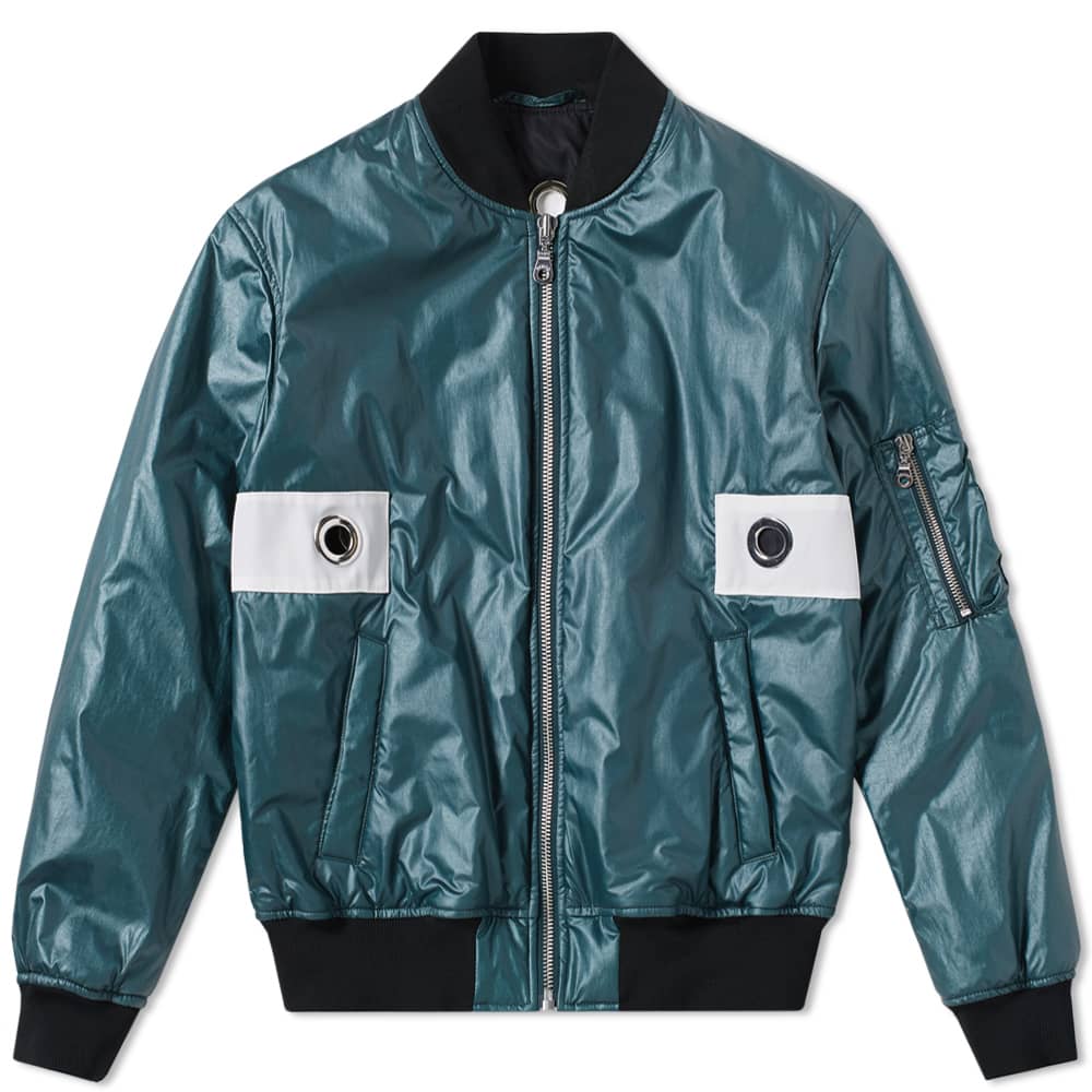 Kenzo Tech Cotton Bomber Jacket Bottle Green END. (AU)