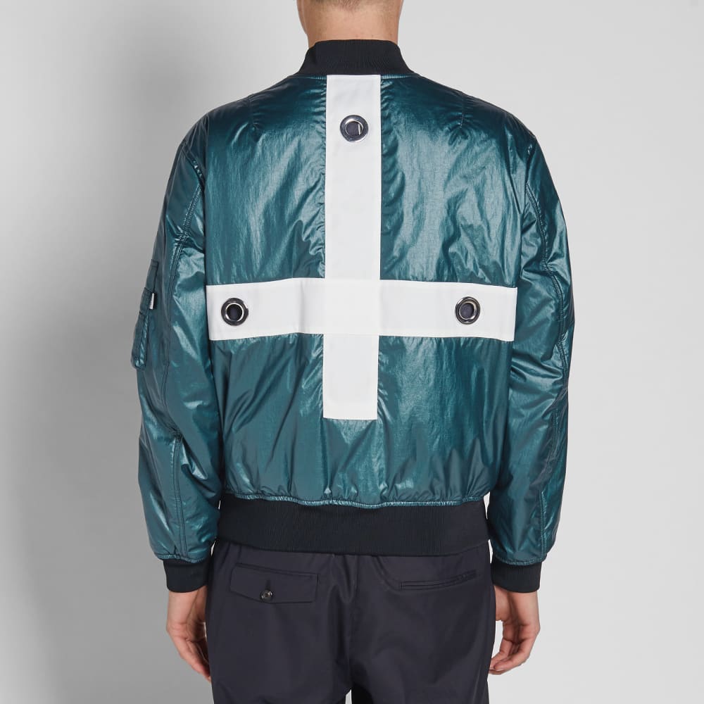 Kenzo Tech Cotton Bomber Jacket Bottle Green END. (AU)