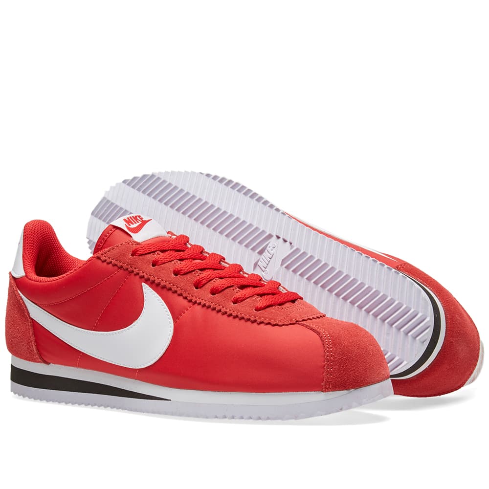 nike cortez nylon red