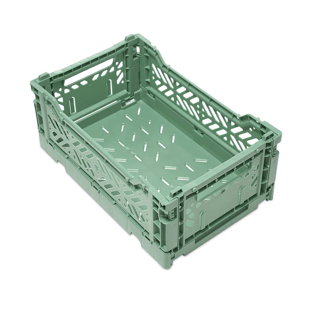 HAY Small Colour Crate Dusty Green END. (IE)