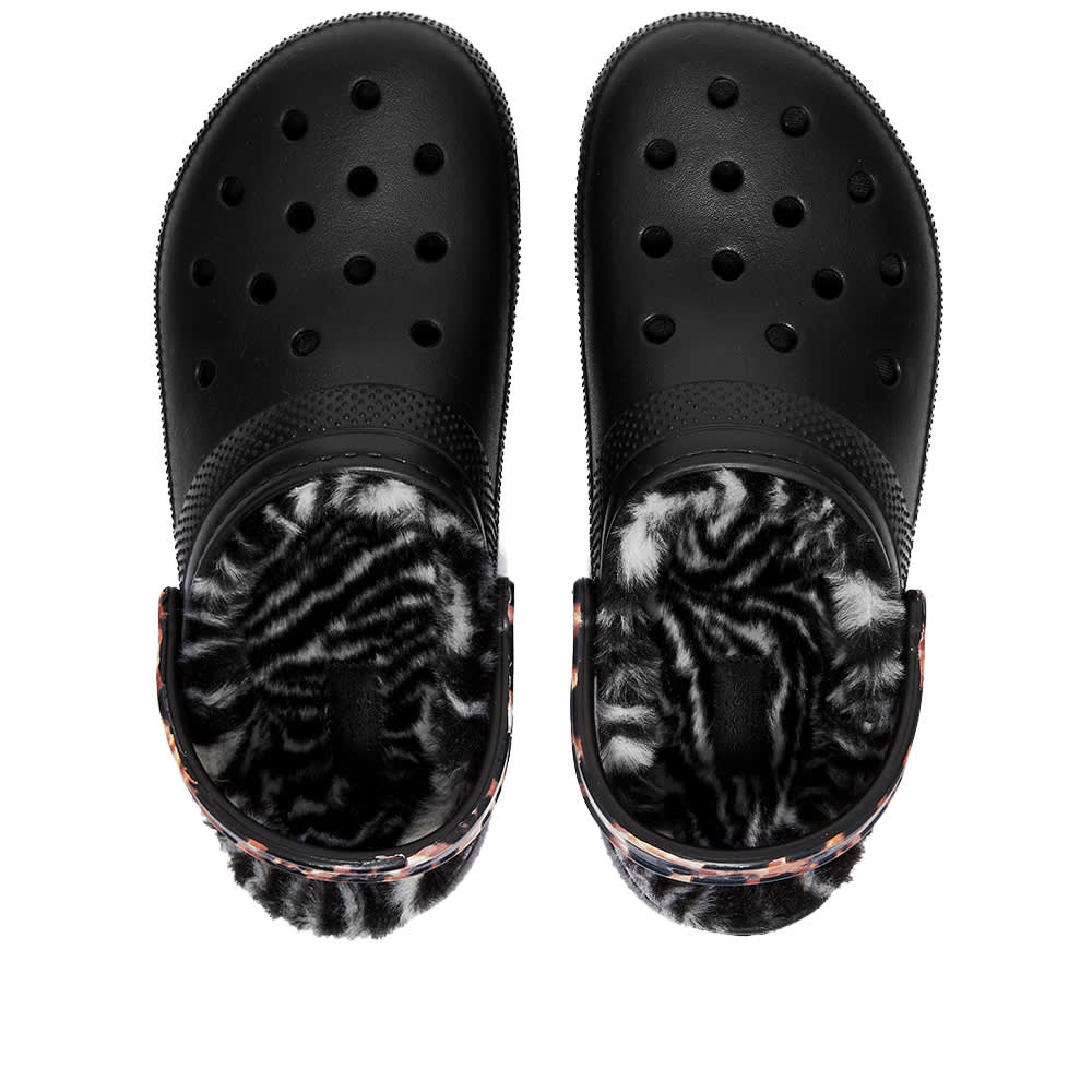Crocs Classic Lined Animal Remix Clog Black & Multi END. (AU)