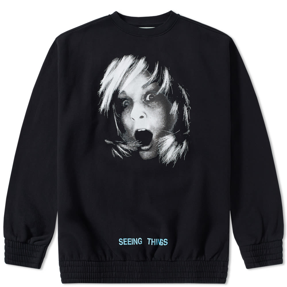 Screaming girl off white hoodie clearance