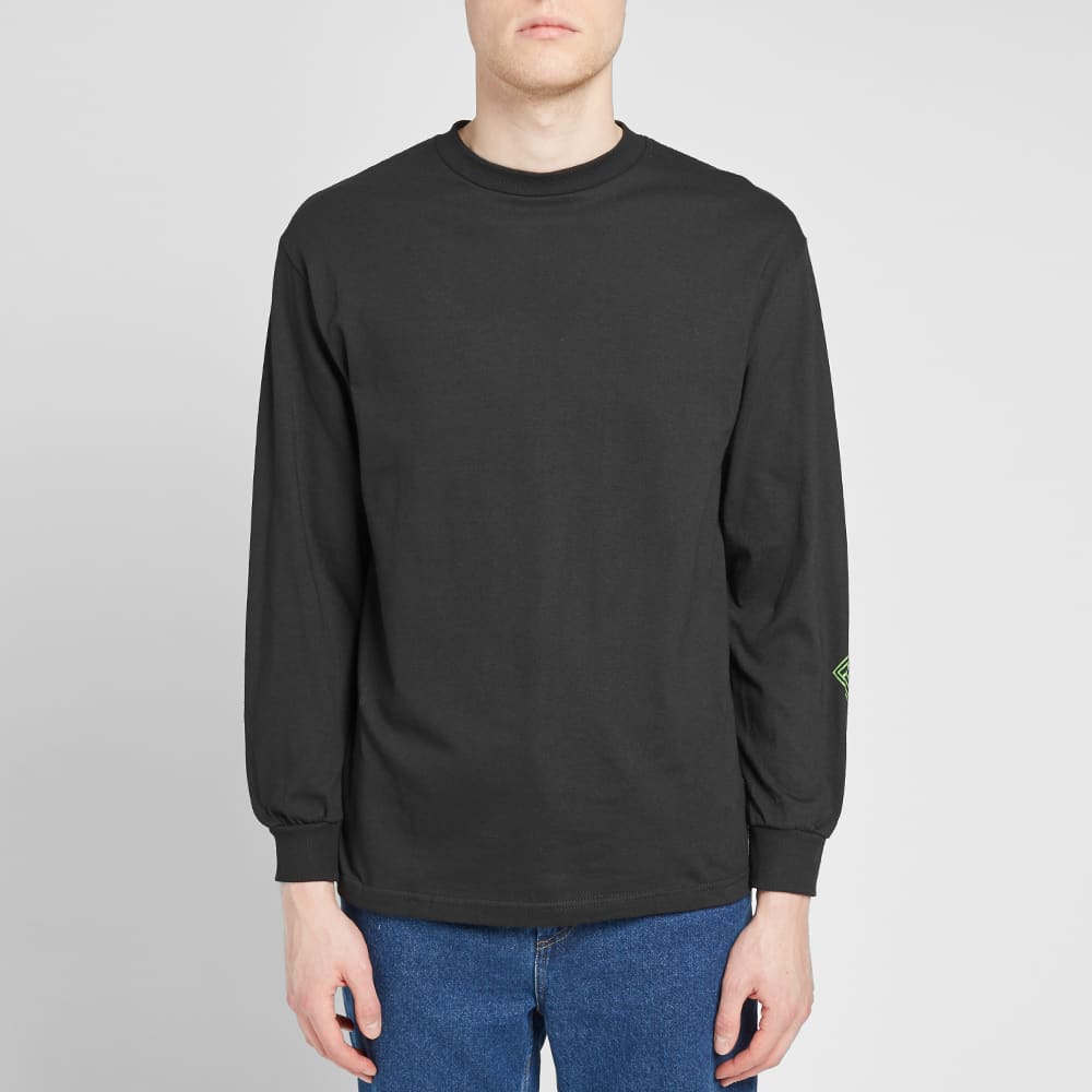 The National Skateboard Co. Long Sleeve Buck Tee Black END.