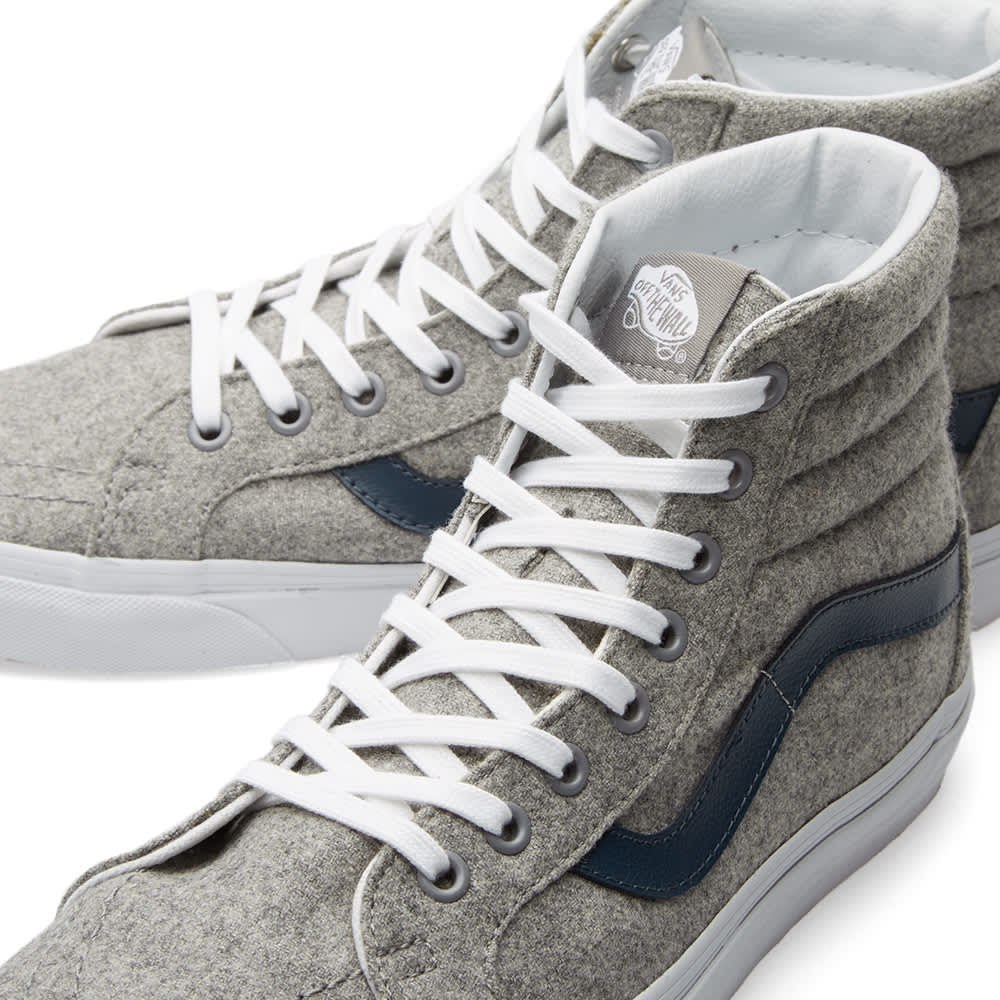 Grey skate high vans Clearance
